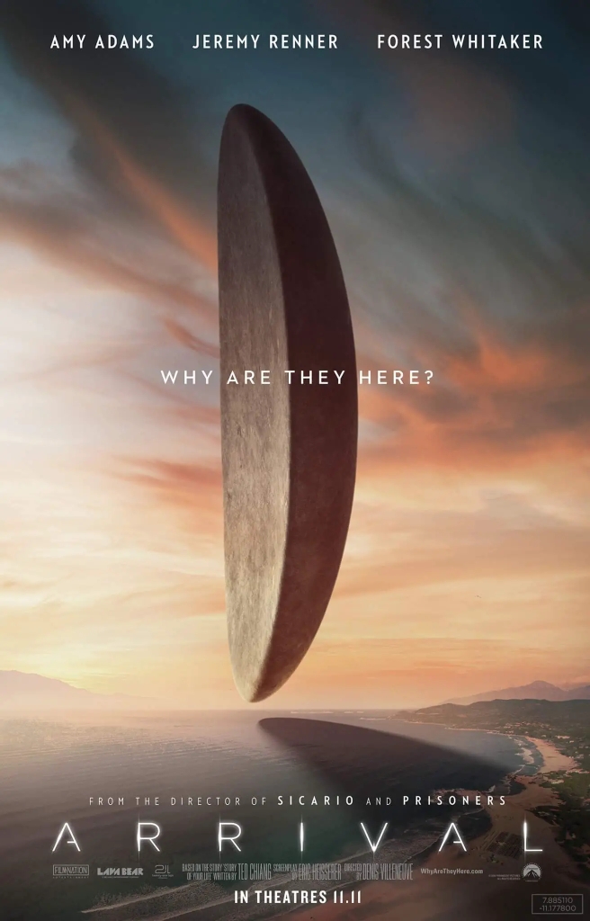 poster for the movie Arrival
