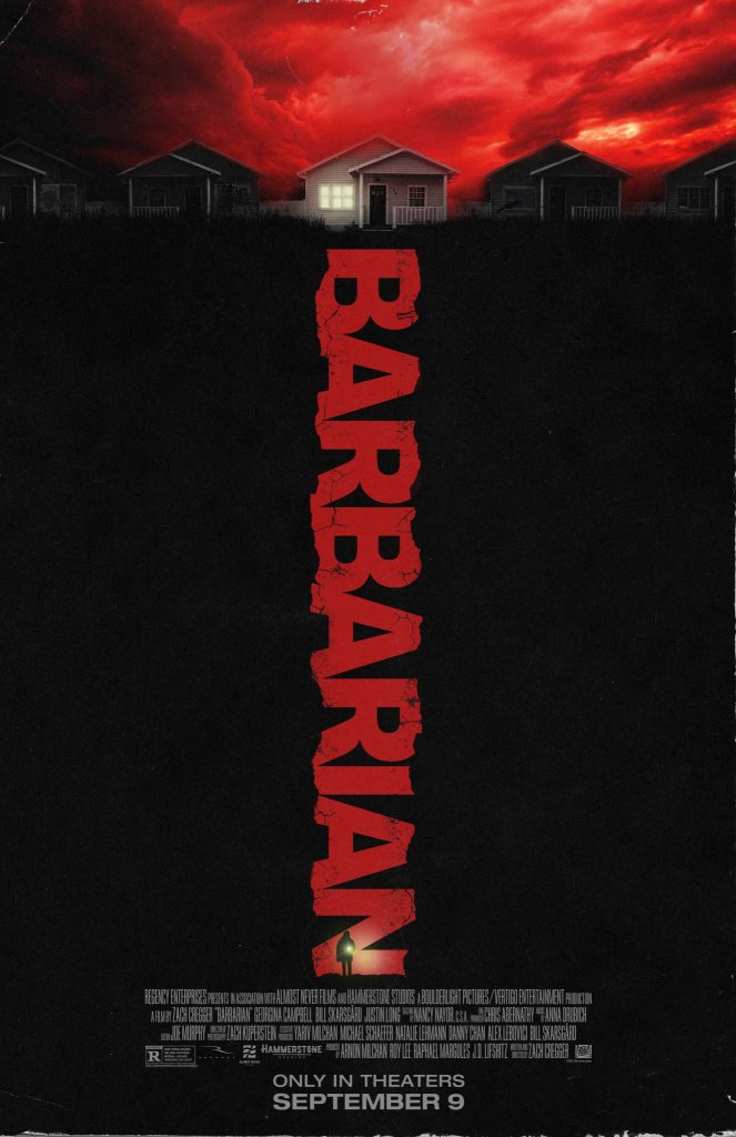 poster for the movie Barbarian