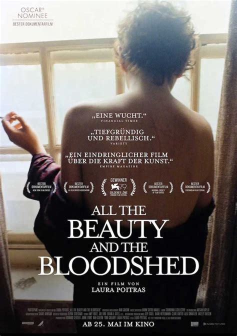 poster for the movie all the beauty and the bloodshed
