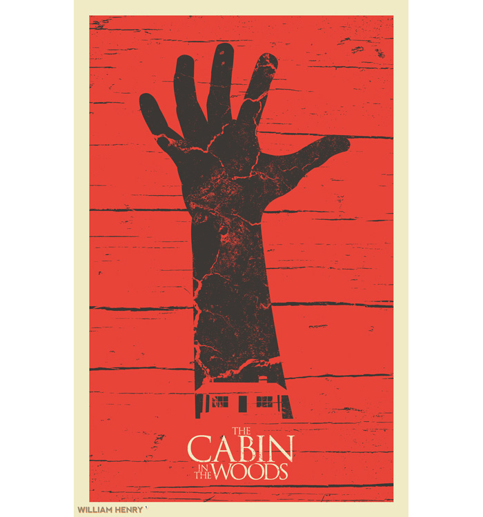 poster for the movie Cabin in the Woods