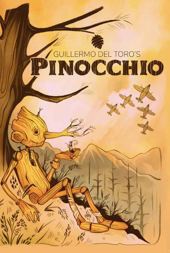 poster for the movie Guillermo del Toro's Pinocchio