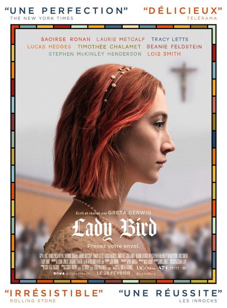 poster for the movie Lady Bird
