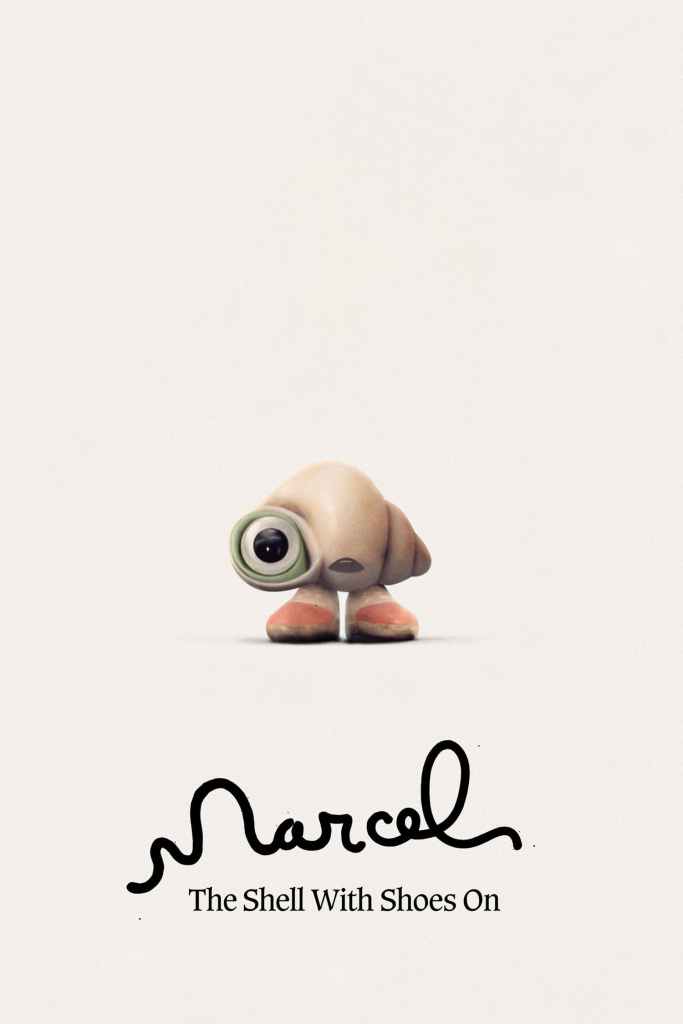 poster for the movie Marcel the Shell with Shoes On