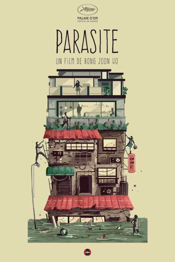 poster for the movie Parasite