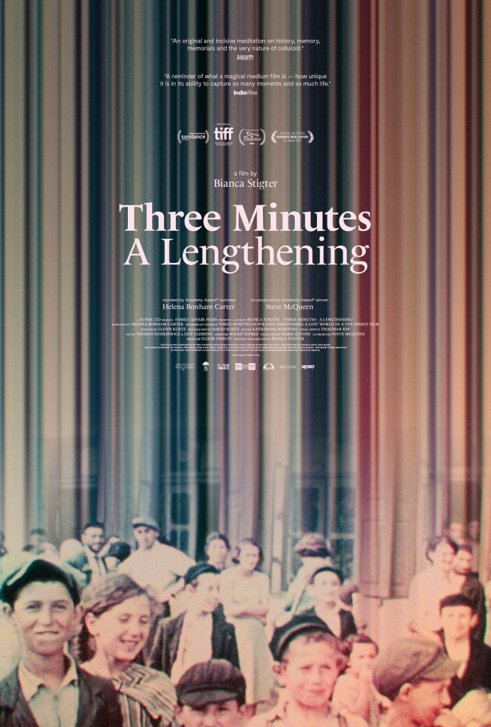 poster for the movie Three Minutes: A Lengthening