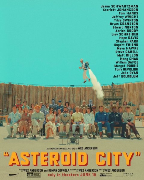 asteroid city movie poster